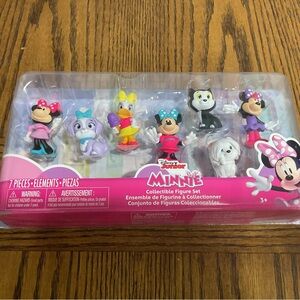 Disney Junior Minnie Mouse, Dailey Duck, Fifi, Figaro & Cream Puff figure set
